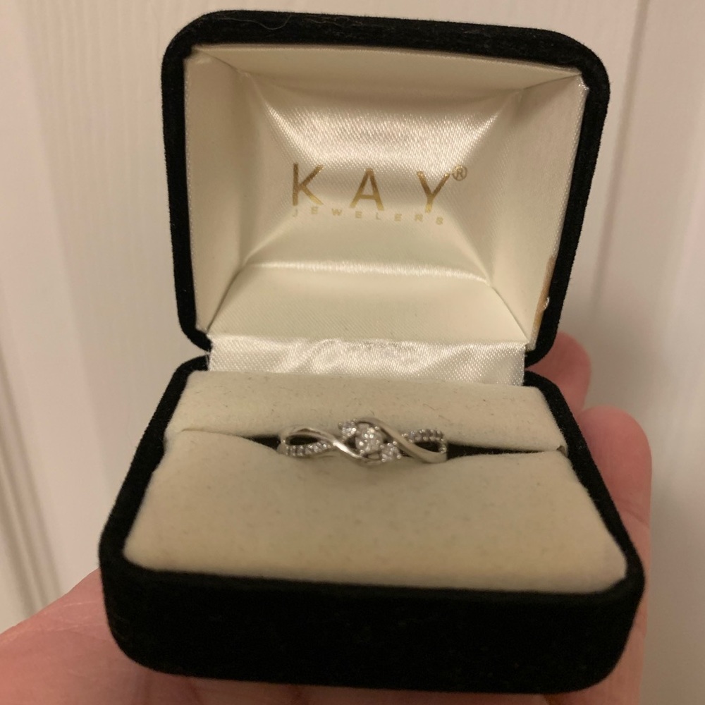 Kay Jewelers White Gold Diamond Ring